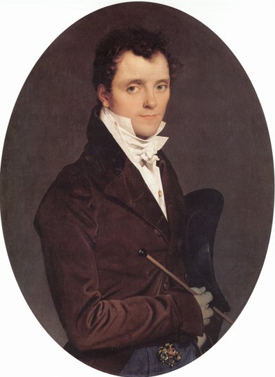 Portrait of Edme Bochet by Jean Auguste Dominique Ingres